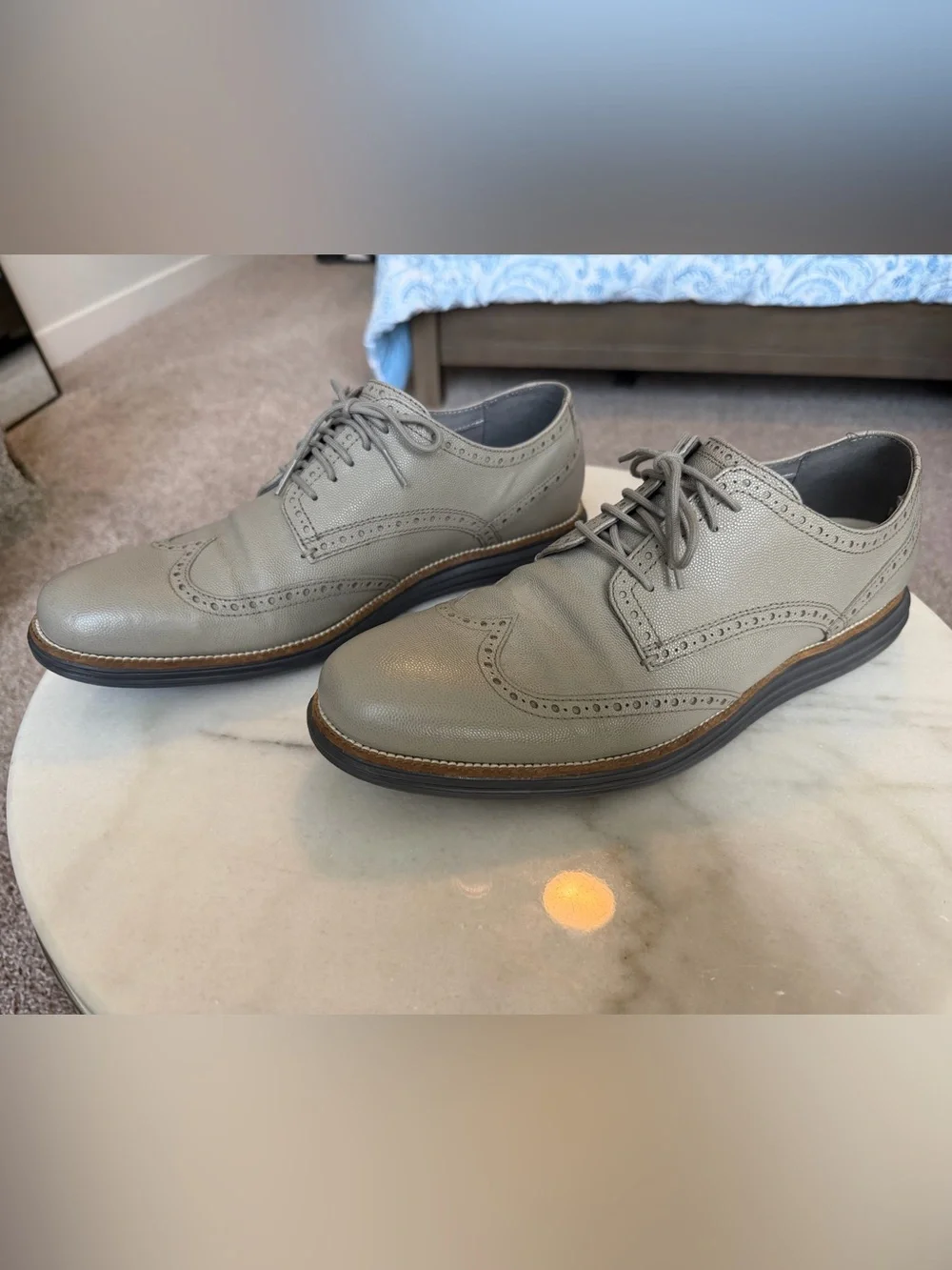 Cole Haan OriginalGrand Wingtip Oxford Rock Ridge Gray (C26268)